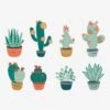 8 Grands Stickers Cactus Vert / Multicolore - Vertbaudet 2 8 Grands Stickers Cactus Vert / Multicolore - Vertbaudet -Périphériques Pour Enfants 8 grands stickers cactus