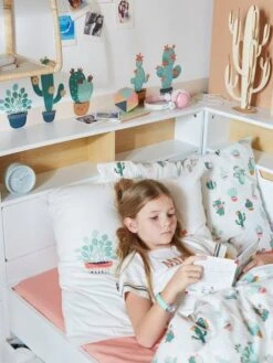 8 Grands Stickers Cactus Vert / Multicolore - Vertbaudet -Périphériques Pour Enfants 8 grands stickers cactus 2