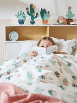 8 Grands Stickers Cactus Vert / Multicolore - Vertbaudet -Périphériques Pour Enfants 8 grands stickers cactus 3