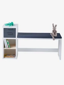 Banc De Lecture + Rangement LIGNE REGLISSE Blanc/gris Foncé - Vertbaudet 10 Banc De Lecture + Rangement LIGNE REGLISSE Blanc/gris Foncé - Vertbaudet -Périphériques Pour Enfants banc de lecture rangement ligne reglisse 3