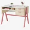 Bureau Enfant Coloriage Rose - Vertbaudet -Périphériques Pour Enfants bureau enfant coloriage