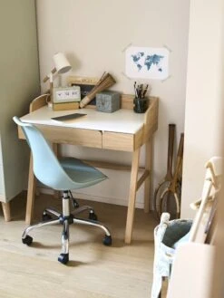 Bureau Enfant Vintage Blanc - Vertbaudet -Périphériques Pour Enfants bureau enfant vintage 4