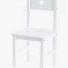Chaise Maternelle, Assise H. 30 Cm LIGNE SIRIUS Blanc - Vertbaudet -Périphériques Pour Enfants chaise maternelle assise h. 30 cm ligne sirius