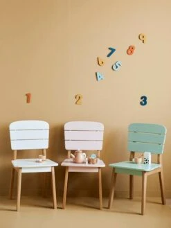 Chaise Maternelle Outdoor/indoor Tropicool Sauge - Vertbaudet -Périphériques Pour Enfants chaise maternelle outdoorindoor tropicool 3