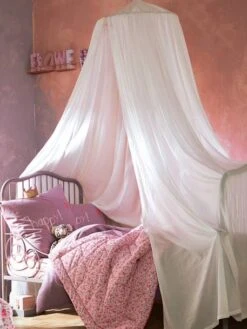 Ciel De Lit Cocoon Blanc - Vertbaudet -Périphériques Pour Enfants ciel de lit cocoon 2