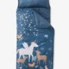 Cosy Wrap En Polyester Avec Oreiller Intégré FORET ENCHANTEE Bleu - Vertbaudet -Périphériques Pour Enfants cosy wrap en polyester avec oreiller integre foret enchantee