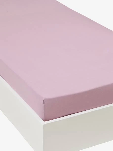 Drap-housse Enfant En Jersey Extensible Uni Couleur Gris - Vertbaudet 5 Drap-housse Enfant En Jersey Extensible Uni Couleur Gris - Vertbaudet – Image 3