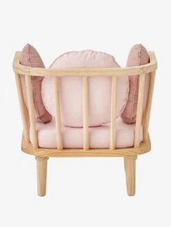 Fauteuil Rétro Rose - Vertbaudet -Périphériques Pour Enfants fauteuil retro 4