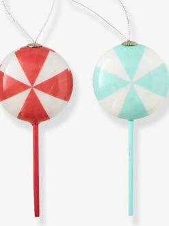 Les 4 Décorations Candy à Suspendre Rouge - Vertbaudet 13 Les 4 Décorations Candy à Suspendre Rouge - Vertbaudet -Périphériques Pour Enfants les 4 decorations candy a suspendre 5