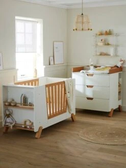 Périphériques Pour Enfants -Périphériques Pour Enfants lit bebe avec barriere amovible rangement bibliotheque ligne pirouette 1