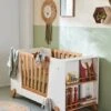 Lit Bébé Avec Barrière Amovible + Rangement Bibliothèque LIGNE PIROUETTE Blanc - Vertbaudet 1 Lit Bébé Avec Barrière Amovible + Rangement Bibliothèque LIGNE PIROUETTE Blanc - Vertbaudet -Périphériques Pour Enfants lit bebe avec barriere amovible rangement bibliotheque ligne pirouette
