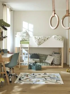 Périphériques Pour Enfants -Périphériques Pour Enfants lit enfant mi hauteur reversible zig zag 1