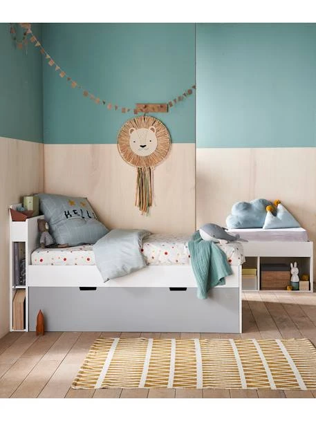 Lit évolutif LIGNE PASSE-PASSE Blanc - Vertbaudet 7 Lit évolutif LIGNE PASSE-PASSE Blanc - Vertbaudet – Image 5