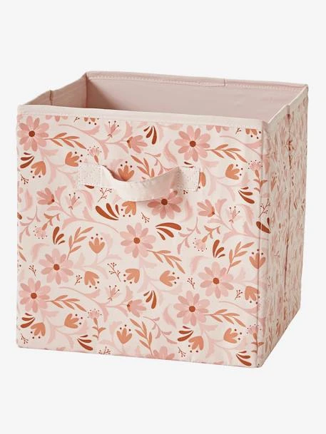 Lot De 3 Bacs De Rangement FLEURETTES Rose - Vertbaudet 5 Lot De 3 Bacs De Rangement FLEURETTES Rose - Vertbaudet – Image 3