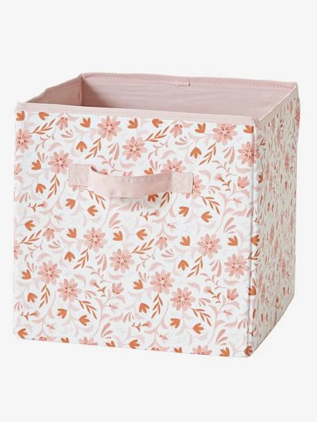 Lot De 3 Bacs De Rangement FLEURETTES Rose - Vertbaudet 6 Lot De 3 Bacs De Rangement FLEURETTES Rose - Vertbaudet – Image 4