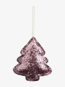 Lot De 4 Décorations De Noël Glitter Rose - Vertbaudet -Périphériques Pour Enfants lot de 4 decorations de noel glitter 2