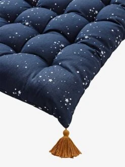 Matelas De Sol Avec Pompons Bleu Foncé - Vertbaudet 8 Matelas De Sol Avec Pompons Bleu Foncé - Vertbaudet -Périphériques Pour Enfants matelas de sol avec pompons 2