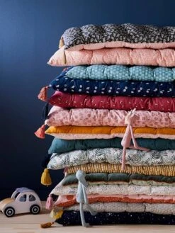 Matelas De Sol Avec Pompons FLEURETTES écru / Multicolore - Vertbaudet 12 Matelas De Sol Avec Pompons FLEURETTES écru / Multicolore - Vertbaudet -Périphériques Pour Enfants matelas de sol avec pompons fleurettes 4