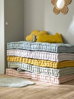 Matelas De Sol Style Futon Ocre - Vertbaudet 11 Matelas De Sol Style Futon Ocre - Vertbaudet -Périphériques Pour Enfants matelas de sol style futon 3