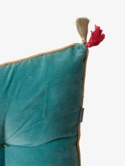 Matelas De Sol Velours Eden India Vert / Rose - Vertbaudet -Périphériques Pour Enfants matelas de sol velours eden india 5