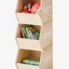 Meuble Vertical 3 Bacs Toys Bois - Vertbaudet -Périphériques Pour Enfants meuble vertical 3 bacs toys
