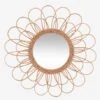 Miroir En Rotin Hélios Marron - Vertbaudet -Périphériques Pour Enfants miroir en rotin helios