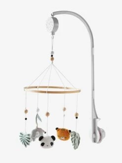 Mobile Musical HANOÏ Vert / Multicolore - Vertbaudet -Périphériques Pour Enfants mobile musical hanoi 2