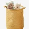 Panier Matelassé Guimauve Jaune Moutarde - Vertbaudet -Périphériques Pour Enfants panier matelasse guimauve