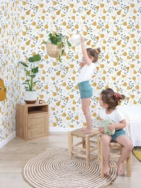 Papier Peint Poires Louise LILIPINSO Moutarde - Lilipinso 4 Papier Peint Poires Louise LILIPINSO Moutarde - Lilipinso – Image 2