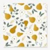 Papier Peint Poires Louise LILIPINSO Moutarde - Lilipinso -Périphériques Pour Enfants papier peint poires louise lilipinso