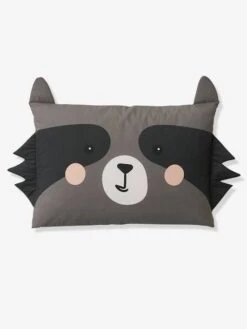 Parure Housse De Couette + Taie D'oreiller Enfant En Coton Bio* FOREST BAND écru / Multicolore - Vertbaudet -Périphériques Pour Enfants parure housse de couette taie doreiller enfant en coton bio forest band 3