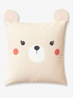 Parure Housse De Couette + Taie D'oreiller Enfant En Coton Bio* NATURE SAUVAGE Bleu - Vertbaudet -Périphériques Pour Enfants parure housse de couette taie doreiller enfant en coton bio nature sauvage 2