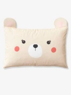 Parure Housse De Couette + Taie D'oreiller Enfant En Coton Bio* NATURE SAUVAGE Bleu - Vertbaudet -Périphériques Pour Enfants parure housse de couette taie doreiller enfant en coton bio nature sauvage 3