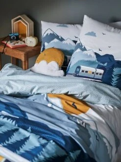 Parure Housse De Couette + Taie D'oreiller Enfant SUR LES RAILS Vert - Vertbaudet 13 Parure Housse De Couette + Taie D'oreiller Enfant SUR LES RAILS Vert - Vertbaudet -Périphériques Pour Enfants parure housse de couette taie doreiller enfant sur les rails 5