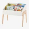 Rangement Livres LIGNE RETRO Blanc Clair Uni - Vertbaudet -Périphériques Pour Enfants rangement livres ligne retro