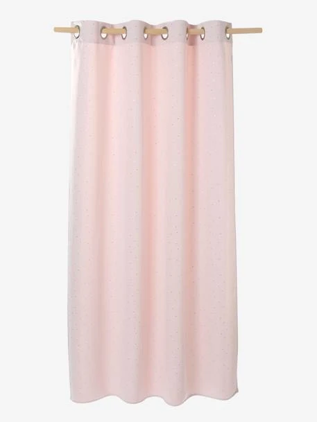 Rideau Occultant Etoiles D'argent Rose Imprimé étoiles - Vertbaudet 4 Rideau Occultant Etoiles D'argent Rose Imprimé étoiles - Vertbaudet – Image 2