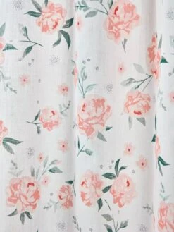 Rideau Voilage EAU DE ROSE écru / Rose - Vertbaudet -Périphériques Pour Enfants rideau voilage eau de rose 3