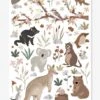 Stickers Animaux D'Australie Lilydale LILIPINSO Gris - Lilipinso -Périphériques Pour Enfants stickers animaux daustralie lilydale lilipinso