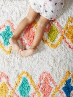 Tapis Arlequin Multicolore - Vertbaudet -Périphériques Pour Enfants tapis arlequin 4