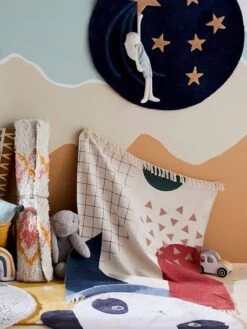 Tapis Arty Bleu / Multicolore - Vertbaudet 11 Tapis Arty Bleu / Multicolore - Vertbaudet -Périphériques Pour Enfants tapis arty 3