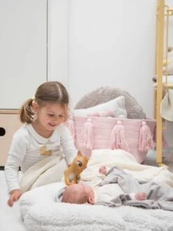 Tapis Coton Lavable Ailes Puffy Wings LORENA CANALS Bleu Grisé - Lorena Canals -Périphériques Pour Enfants tapis coton lavable ailes puffy wings lorena canals 2