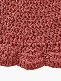 Tapis Crochet Vieux Rose - Vertbaudet -Périphériques Pour Enfants tapis crochet 3