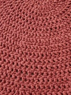Tapis Crochet Vieux Rose - Vertbaudet -Périphériques Pour Enfants tapis crochet 4