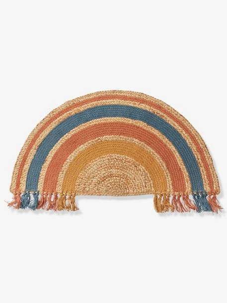 Tapis En Jute Arc-en-ciel WILD SAHARA Bleu / Multicolore - Vertbaudet 3 Tapis En Jute Arc-en-ciel WILD SAHARA Bleu / Multicolore - Vertbaudet
