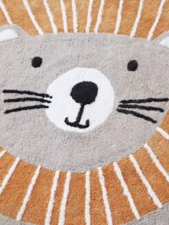 Tapis Rond Lavable Lion Gris / Orange - Vertbaudet 10 Tapis Rond Lavable Lion Gris / Orange - Vertbaudet -Périphériques Pour Enfants tapis rond lavable lion 3