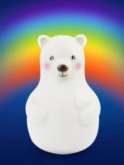 Veilleuse Arc-en-ciel PABOBO Lumicolor Blanc - Pabobo -Périphériques Pour Enfants veilleuse arc en ciel pabobo lumicolor 4